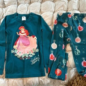 Disney Princess Kids Pajamas - Teal